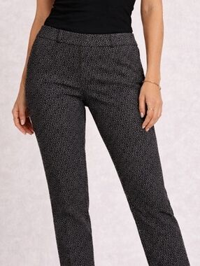Mario Serrani Patterned Pants - Black & Gray NWT